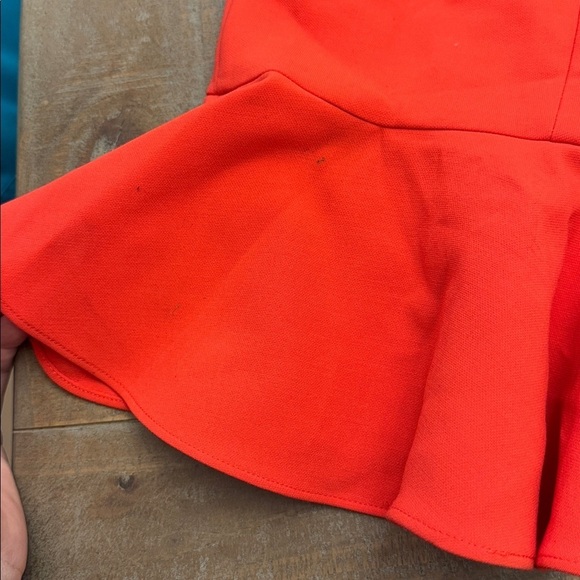 Likely Red Ruffle Cocktail Dress - Picture 9 of 10